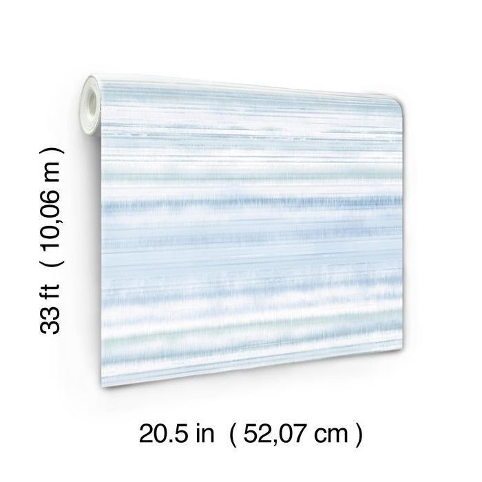 Fleeting Horizon Stripe Unpasted Wallpaper - Image 4