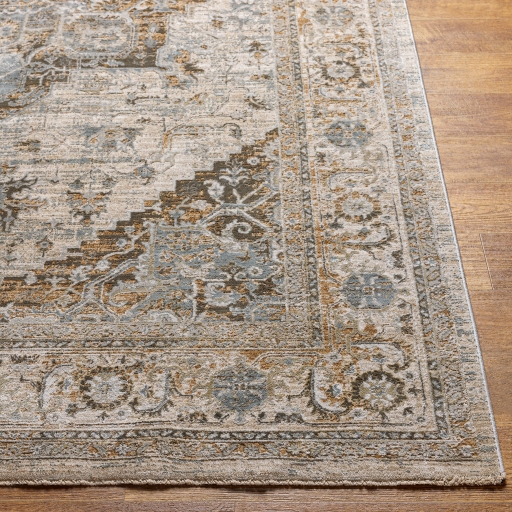 Brunswick Beige Indoor 5' x 7'5" Machine Woven Rug - Image 1