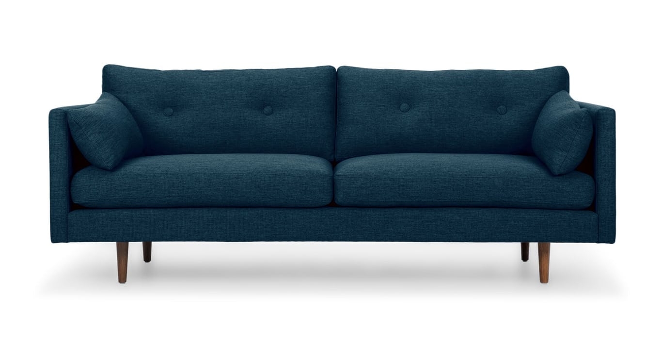 Anton 82" Sofa - Twilight Blue - Image 0