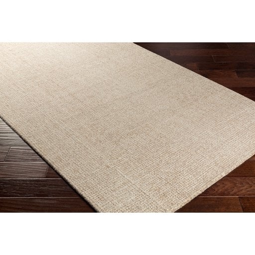 Aiden Beige Indoor 8' x 10' Handmade Rug - Image 0