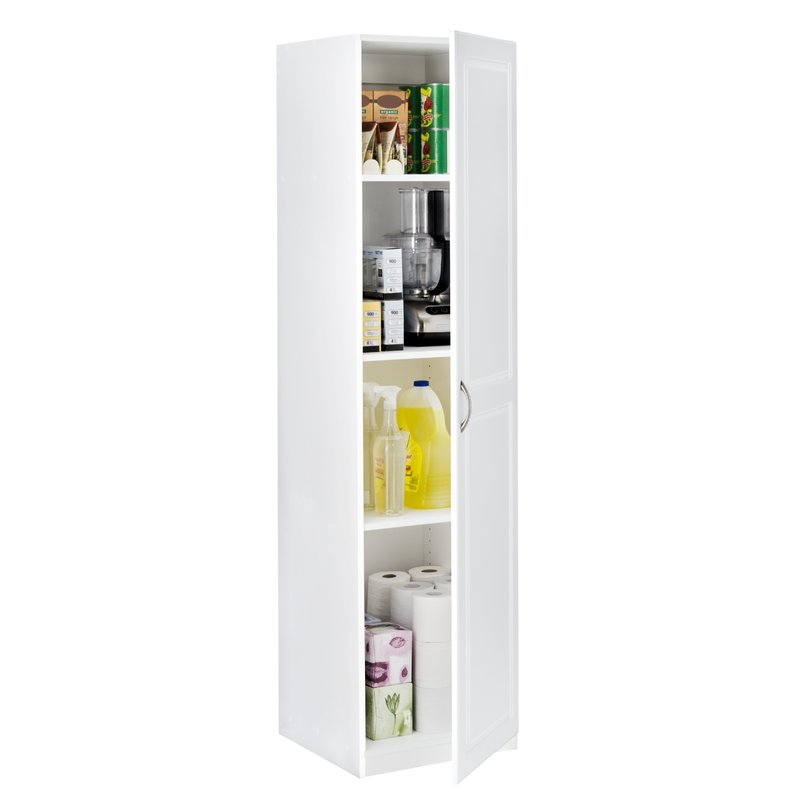 Dimensions 71.73" H x 17.99" W x 18.12" D Single Door Storage Cabinet - Image 3
