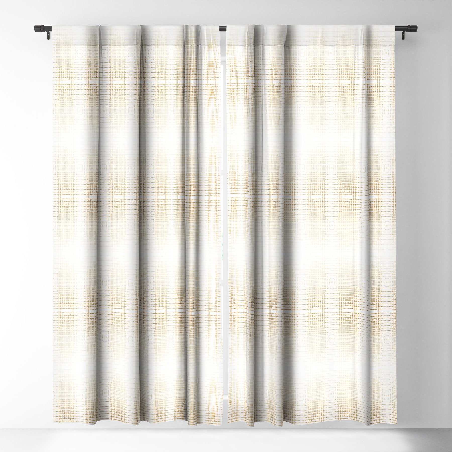 DECO GOLD Blackout Window Curtain, single panel - 84" - Image 1