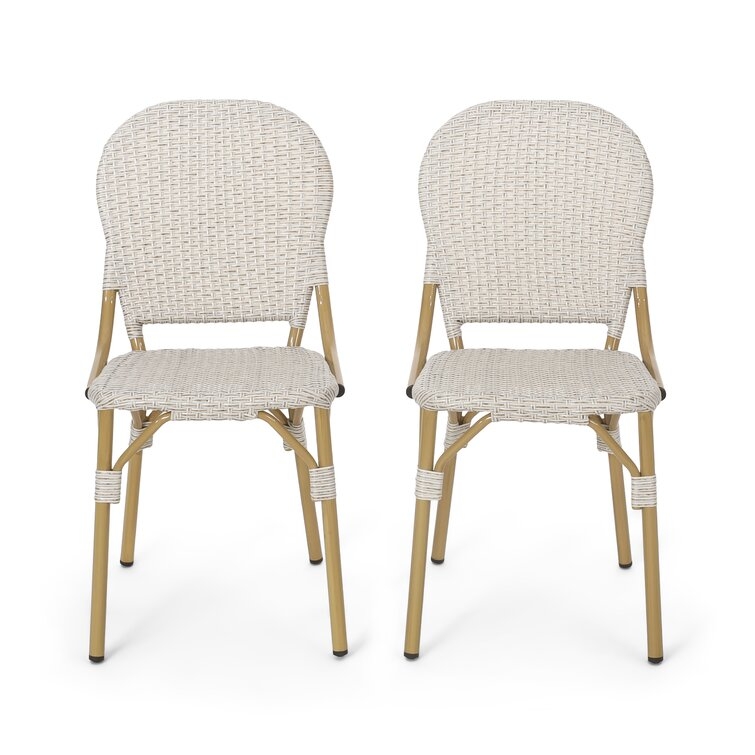 Aedel Patio Dining Side Chair (Set of 2) - Image 2