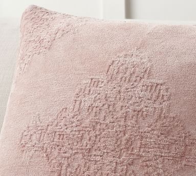 Maddie Textured Pillow, 22", Ivory - Image 5