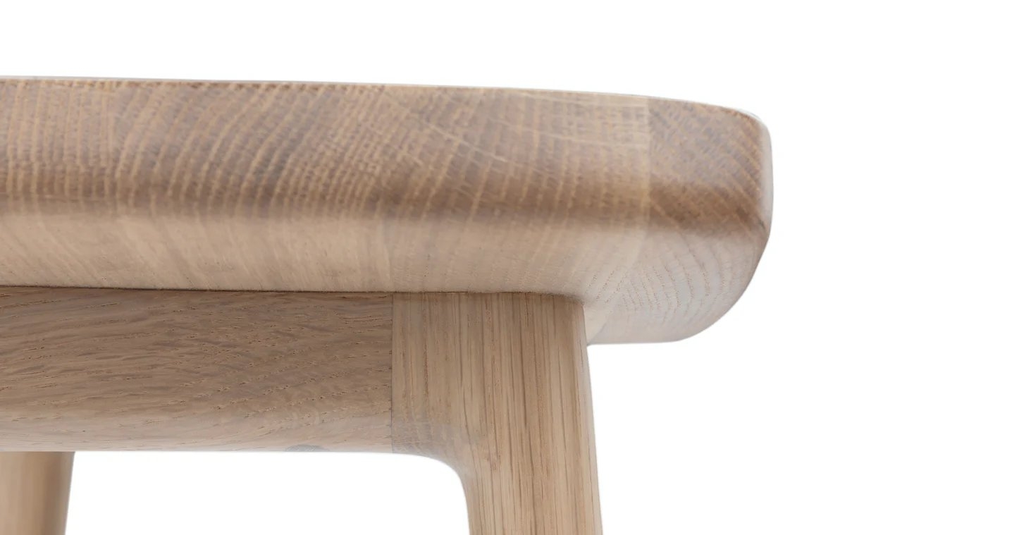 Esse Light Oak Table Stool - Image 5
