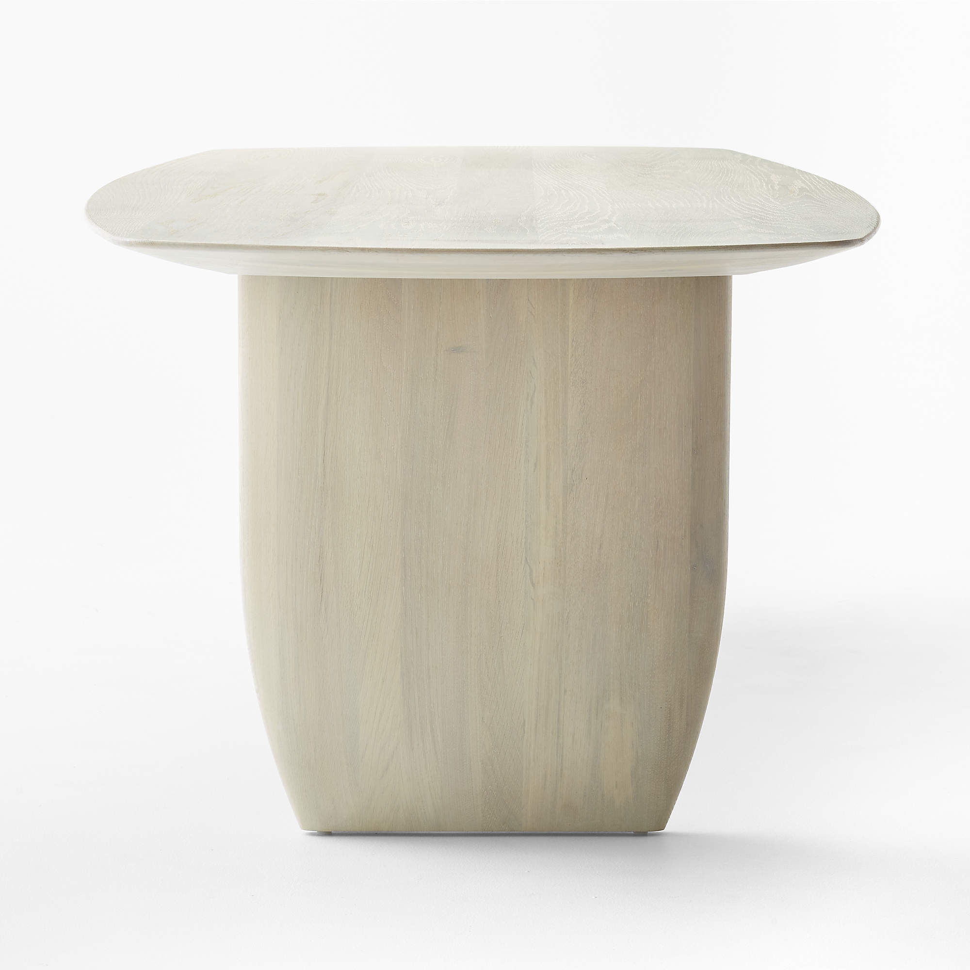 Spigolo 84" Bleached Oak Dining Table by goop - Image 2
