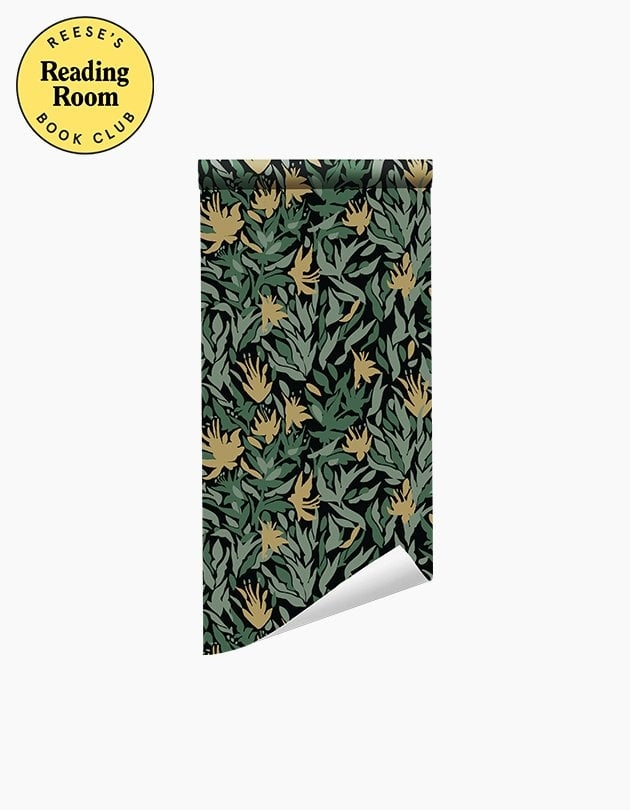 Floral Leaves Peel & Stick Wallpaper - 2' x 10' - Image 0