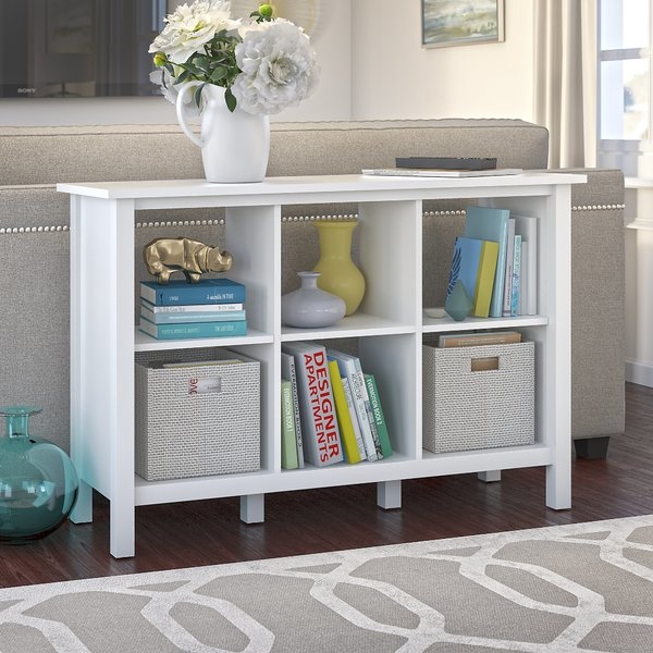Broadview Cube Unit Bookcase in Antique White - Image 1