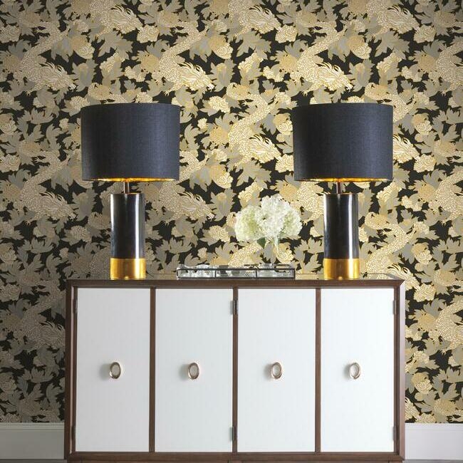 Ming Dragon Wallpaper - Image 1