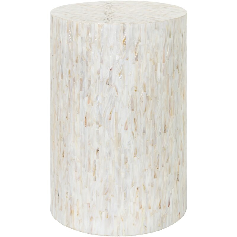 Chew Magna 19'' Tall Drum End Table - Image 1