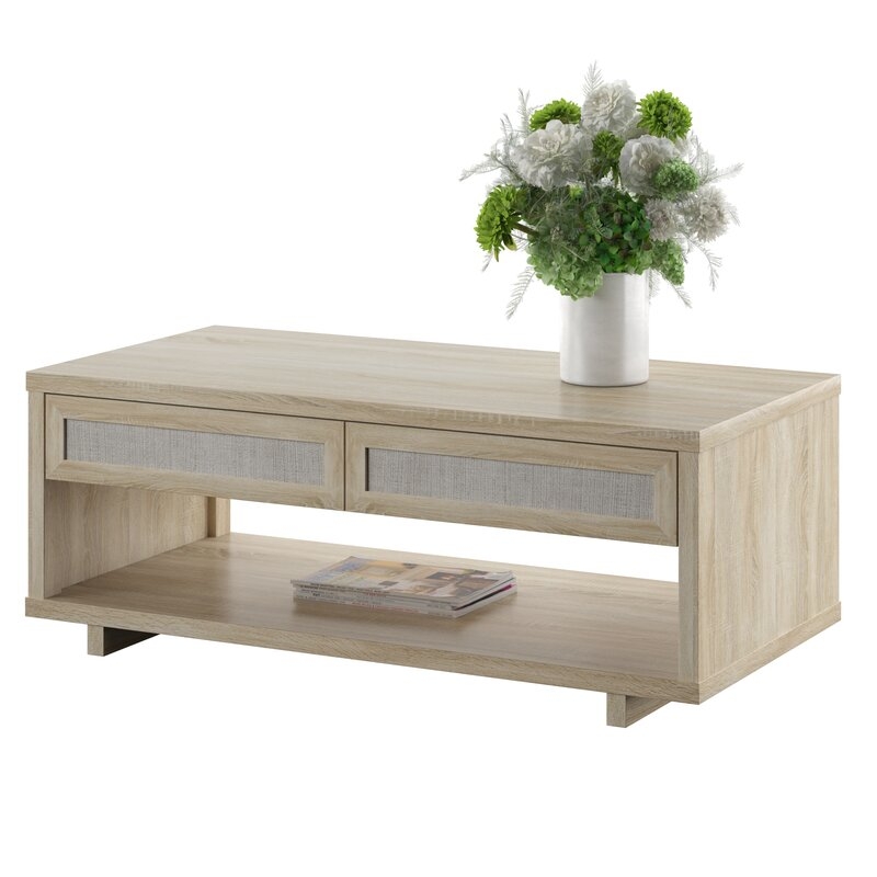 Cyprych Sled Coffee Table with Storage - Image 2