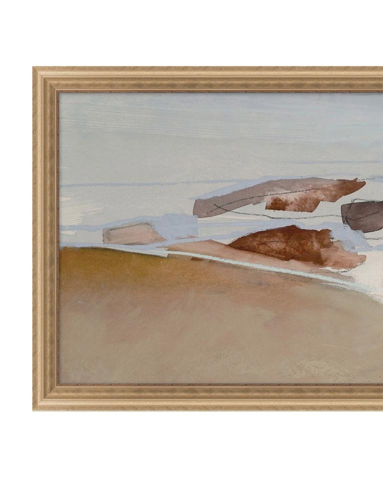 Beach Abstract Framed Art, Large - Image 1