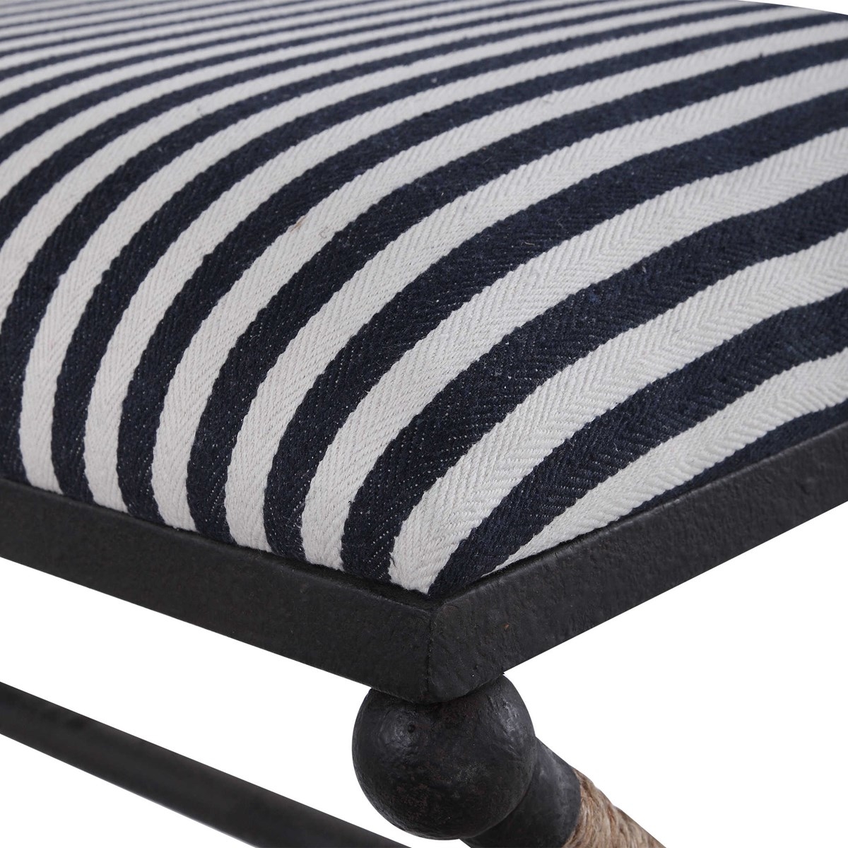 Braddock Striped Bench - Image 3