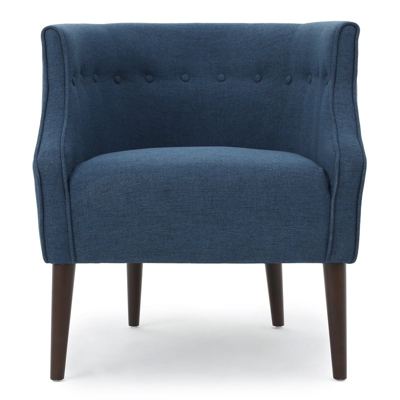 Stian Barrel Chair / Navy Blue - Image 0