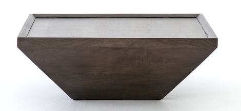 ALISON COFFEE TABLE, COAL GRAY - Image 0