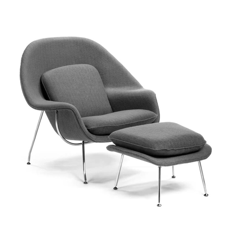 Alexandrina Lounge Chair & Ottoman - Image 0