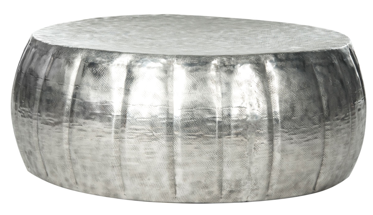 Dara Coffee Table - Silver - Arlo Home - Image 0