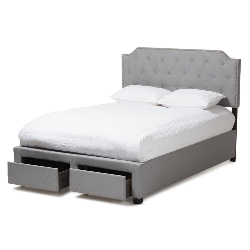 Meador Upholstered Storage Platform Bed - Image 1