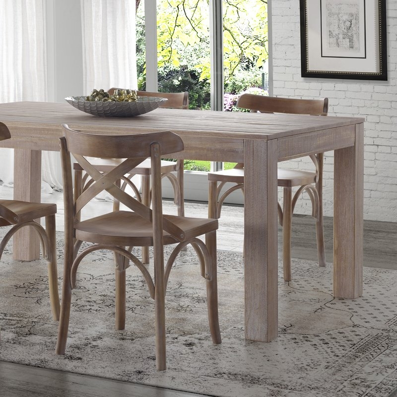 Montauk Solid Wood Dining Table - Image 0