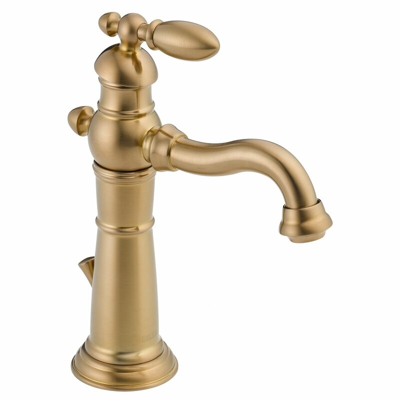 555LF-CZ Victorian Single Hole Bathroom Faucet - Image 0