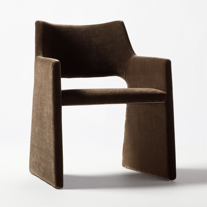 Foley Mink Velvet Dining Chair - Image 3