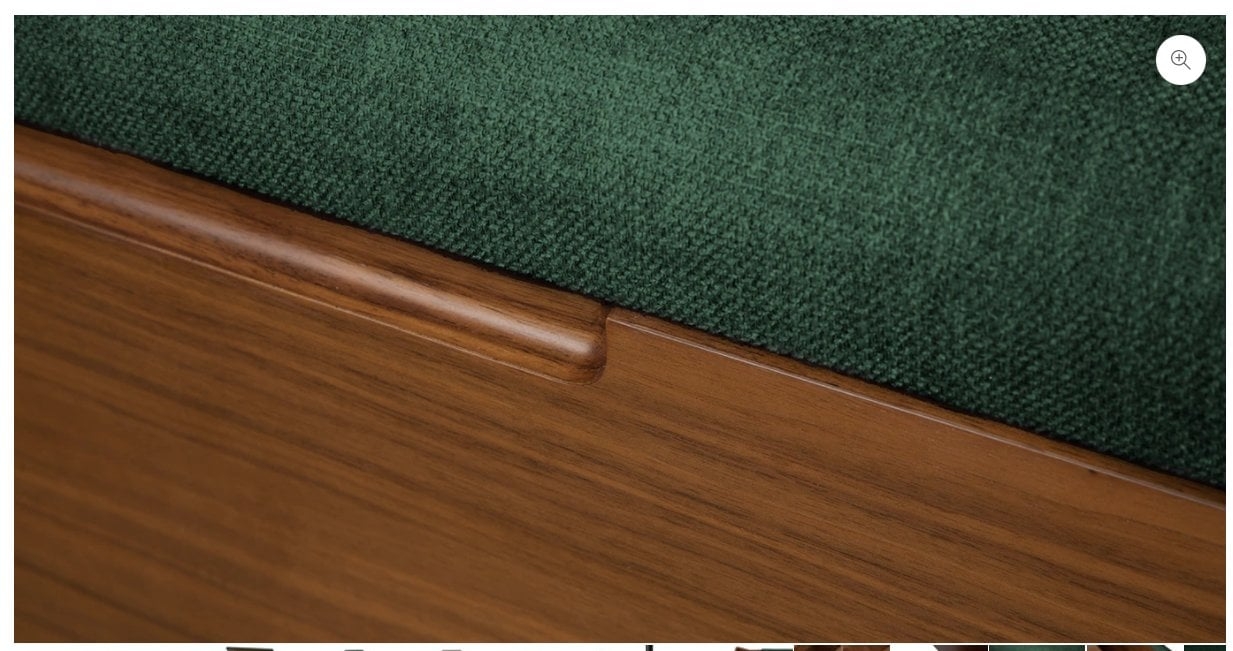 Thari Berkshire Green Walnut Bench - Image 5