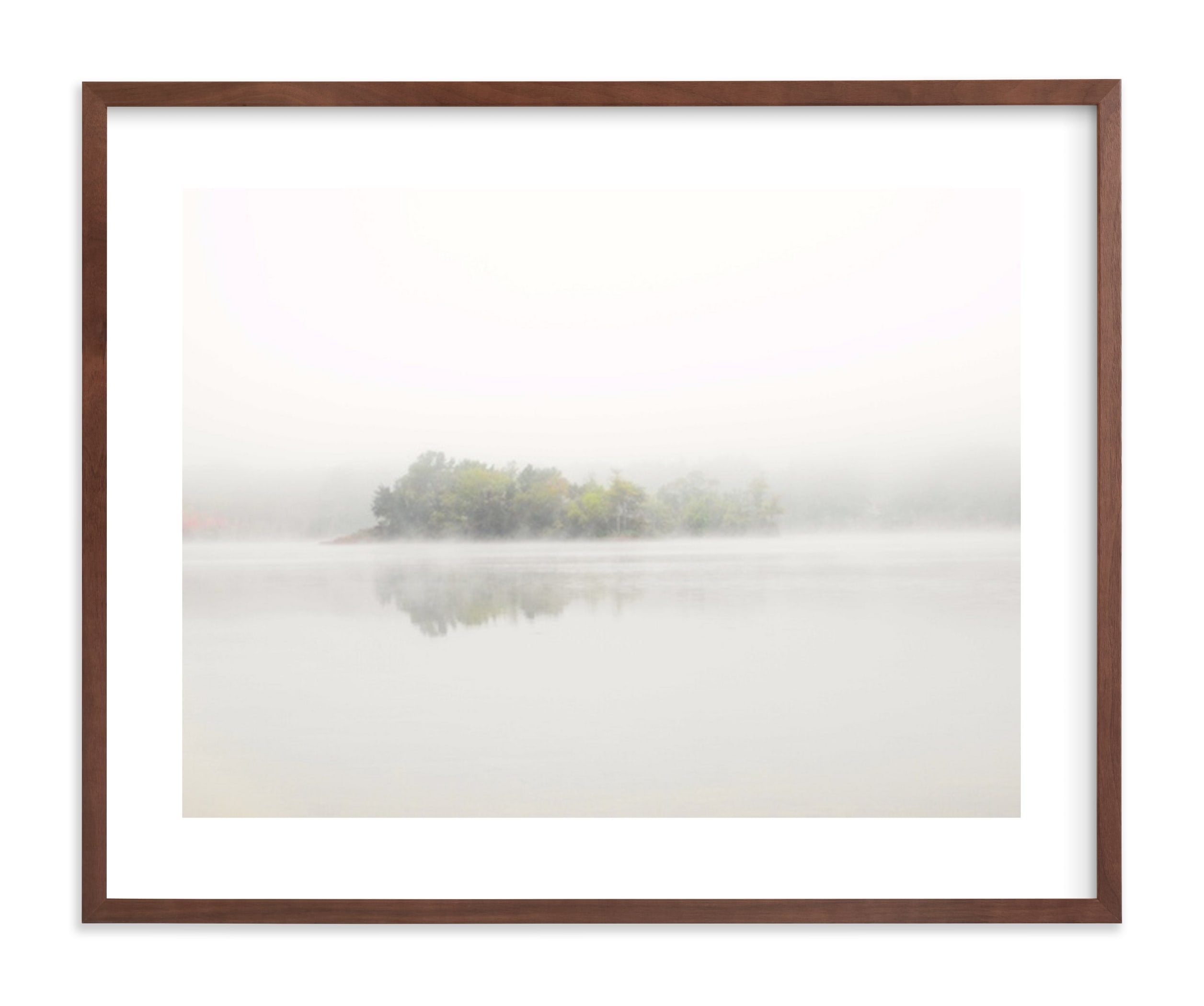 The Island by S.L. Bird - 30"x24" white border - Image 0