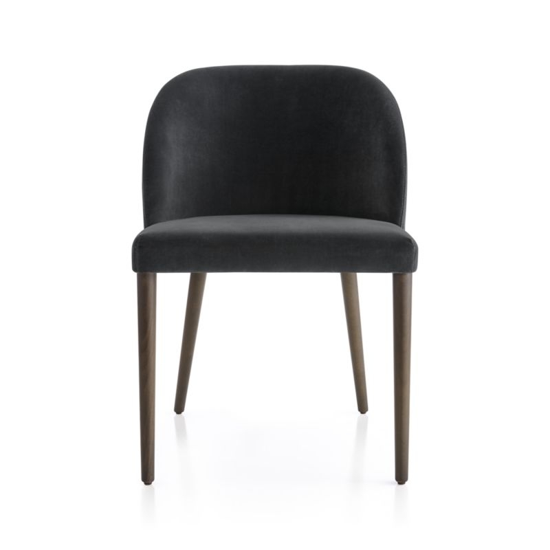 Camille Anthracite Italian Dining Chair - Image 3