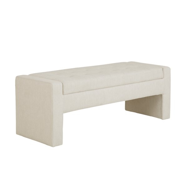 Morada Upholstered Flip Top Storage Bench - Image 2