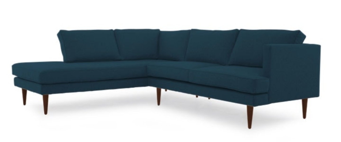 Preston Sectional with Bumper (2 piece) - Image 1