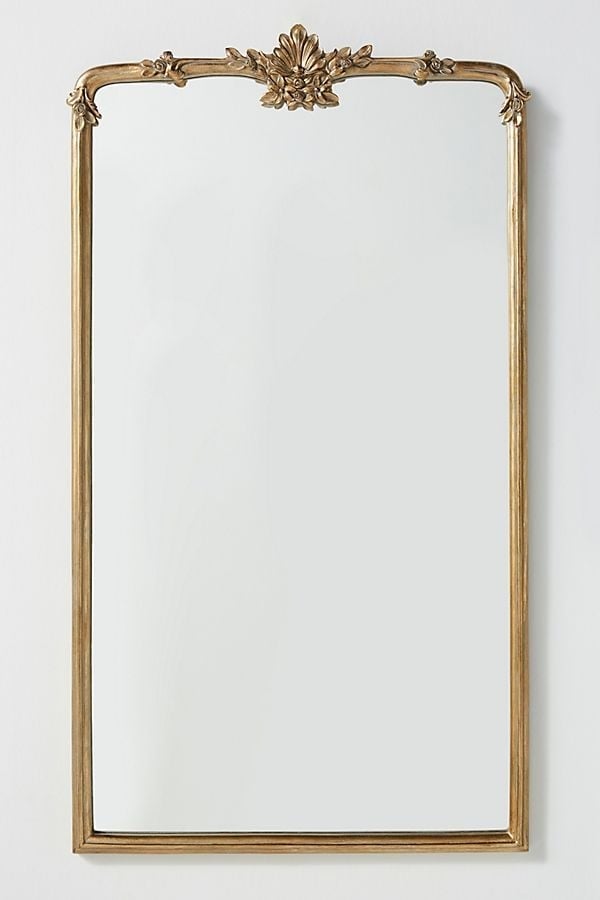Cecilia Floor Mirror, Gold - Image 0