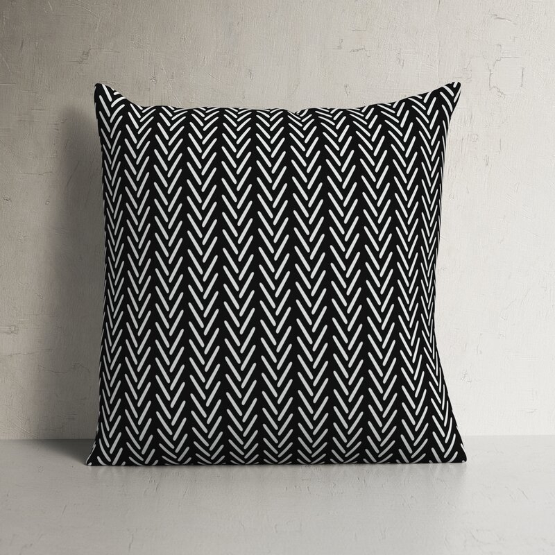 Caserta Indoor / Outdoor Striped Throw Pillow - Image 1