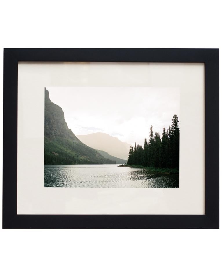 GLACIER Art with Mercer Slim Frame - 20" H x 30" W - Image 0
