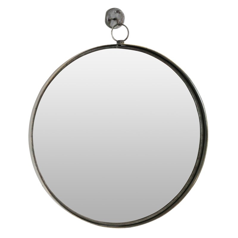 Della Round Metal Wall Mirror - Image 5