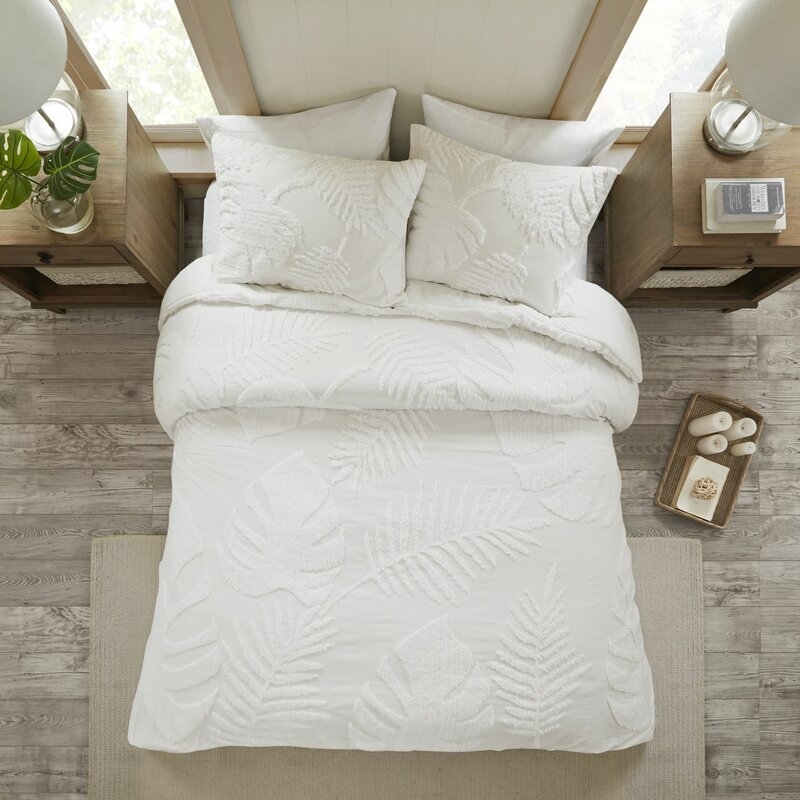 Barron Tufted Palm Comforter Set, King/Cal. King - Image 1