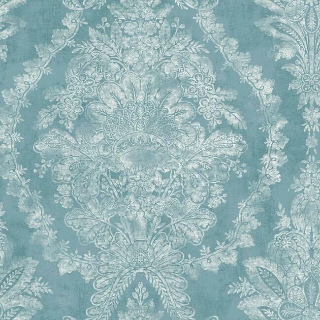 Charleston Damask Wallpaper - Image 3