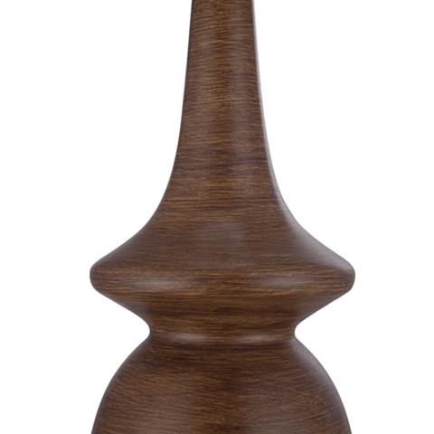Rexford Mid-Century Walnut Table Lamp Set of 2 - Style # 17P74 - Image 2