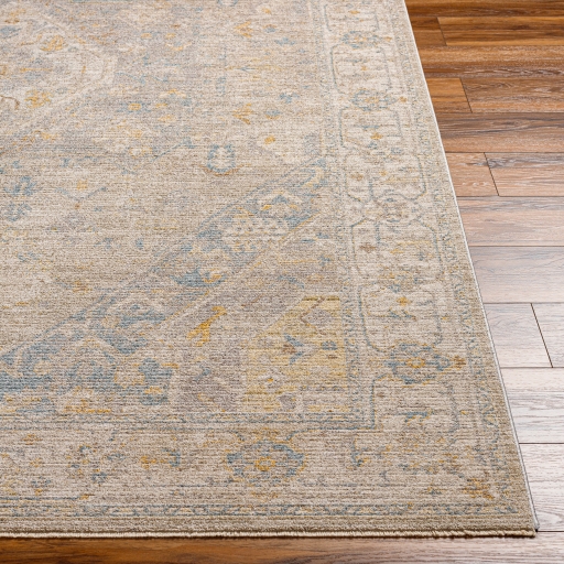 Avant Garde Beige Indoor 10' x 13'11" Machine Woven Rug - Image 1