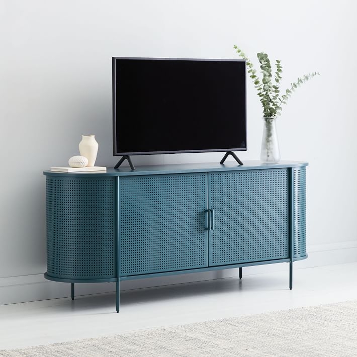 Perforated Metal Media Console - Image 2