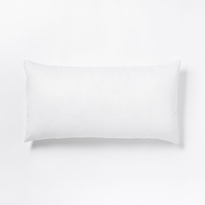 Down Alternative Pillow Insert, 12 x 21, Set of 2 - Image 0