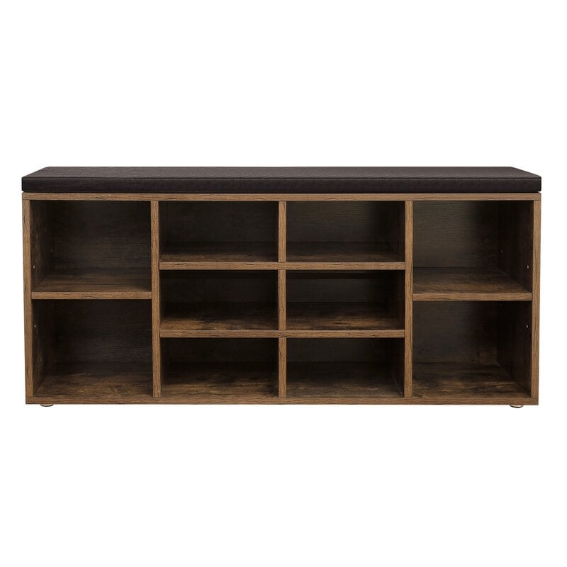 10 Pair Shoe Storage Bench - Image 0