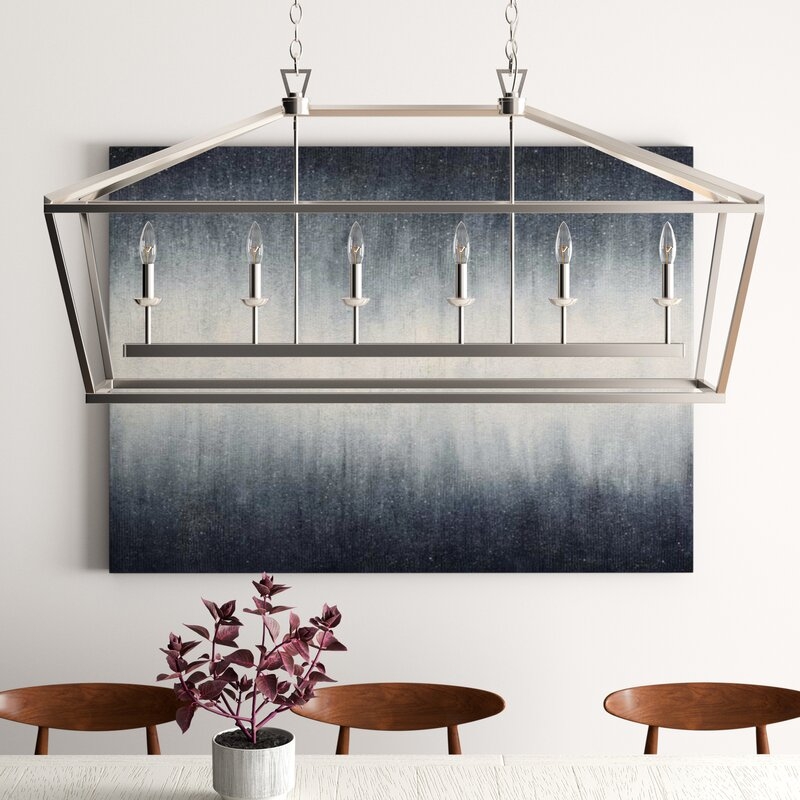 Carmen 6 - Light Kitchen Island Linear Pendant - Image 0