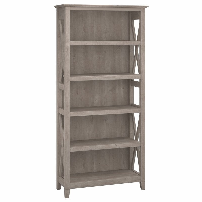 Cyra Standard Bookcase / Washed Gray - Image 0