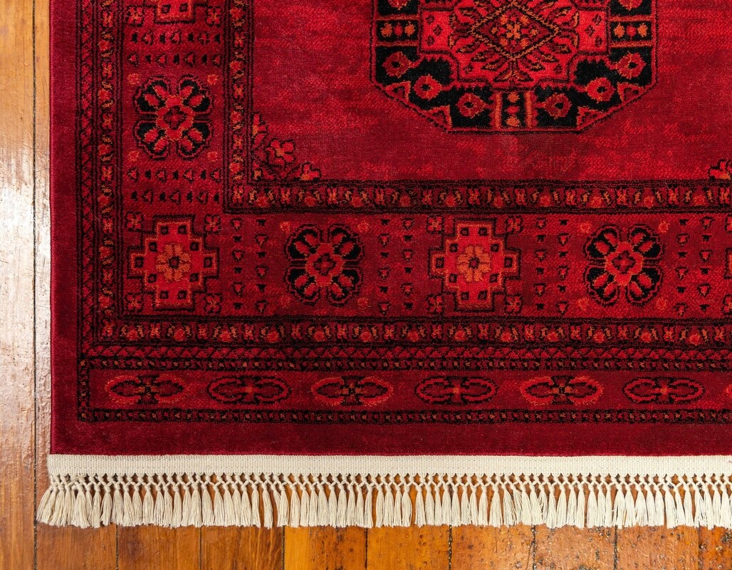 Kowloon Red Area Rug - Image 2