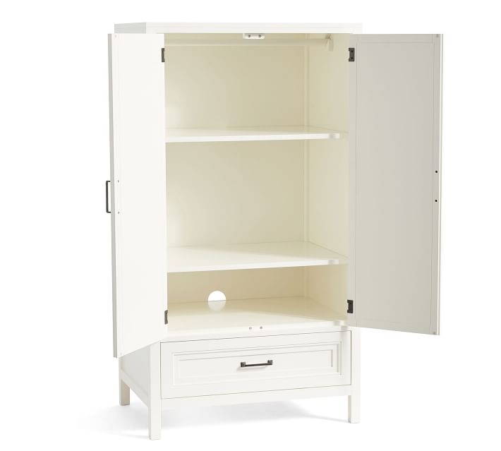 Sussex Armoire, Bright White - Image 6