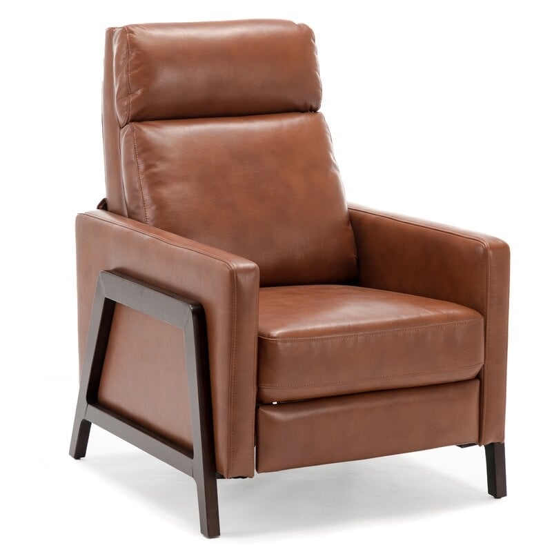 Maxille Faux Leather Manual Recliner - Image 1