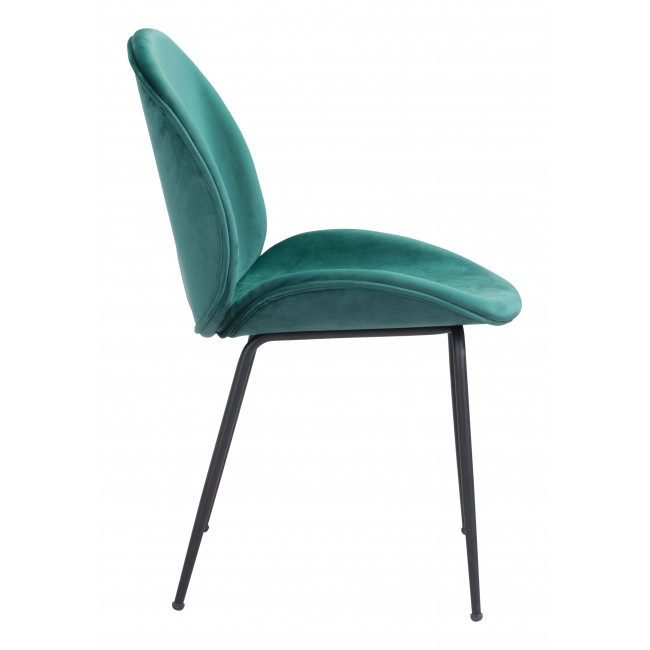 Miles Dining Chair Green - Image 2