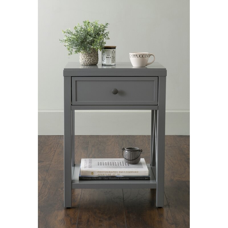Laurel End Table With Storage - Image 3