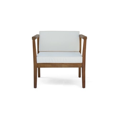 Adalhard Teak Patio Chair (Set of 2) - Image 1