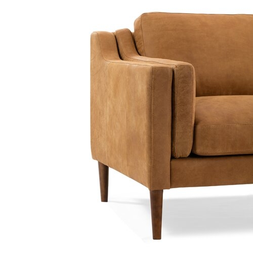 Jannie Leather Sofa - Image 4
